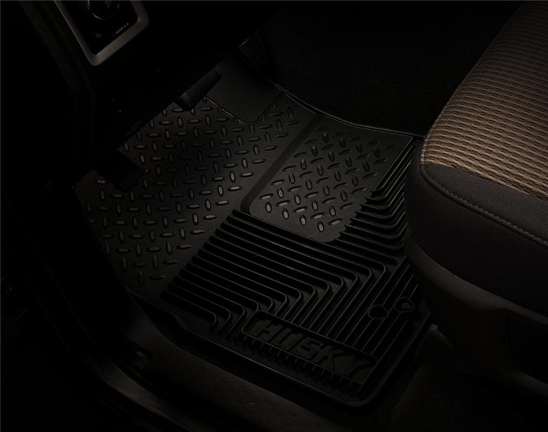 Dodge Ram 3500 SLT Floor Mats - Front - Husky Liners - Heavy Duty - Black - `94-`01